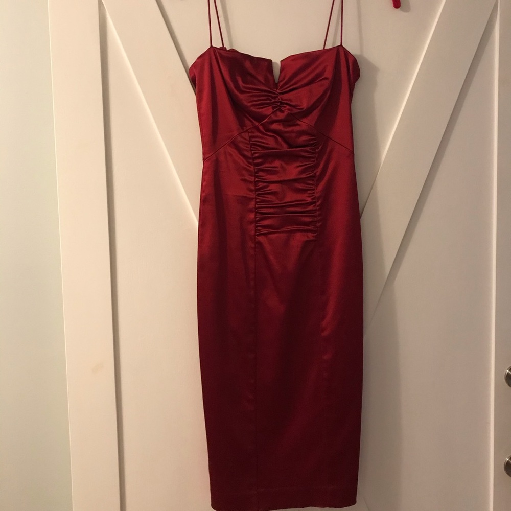 Nicole Miller silk dress.